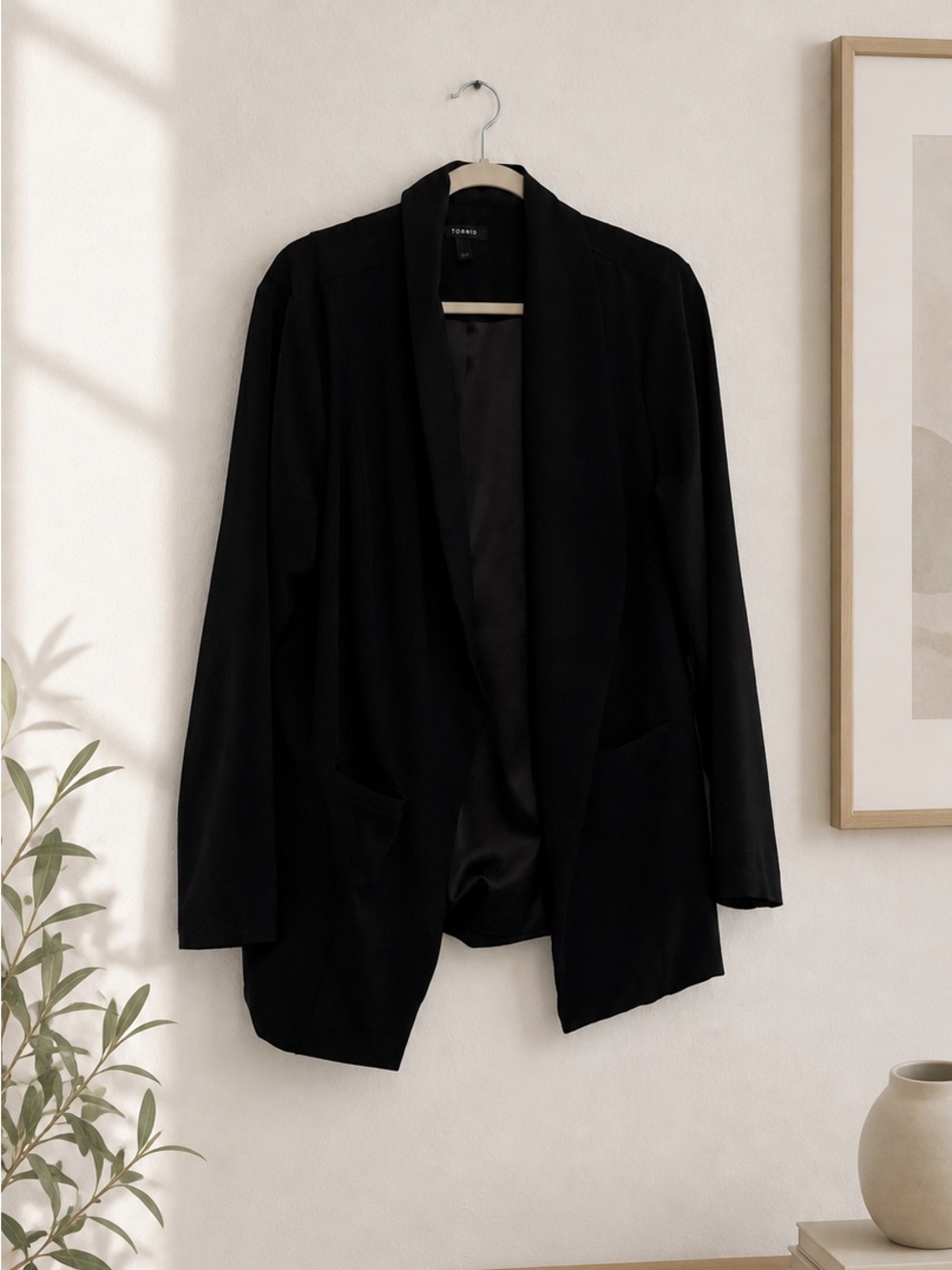 Torrid Open-Front Blazer Jacket